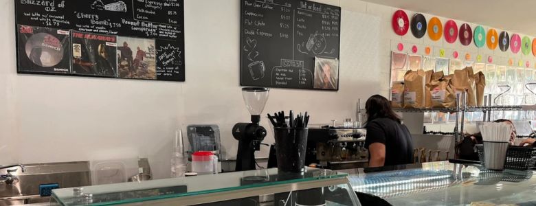 American Pie Records Coffee House interior, Camarillo