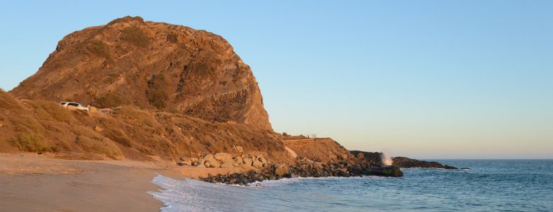 Point Mugu State Beach cliffs and coastline